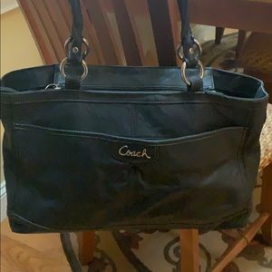 Black Coach handbag